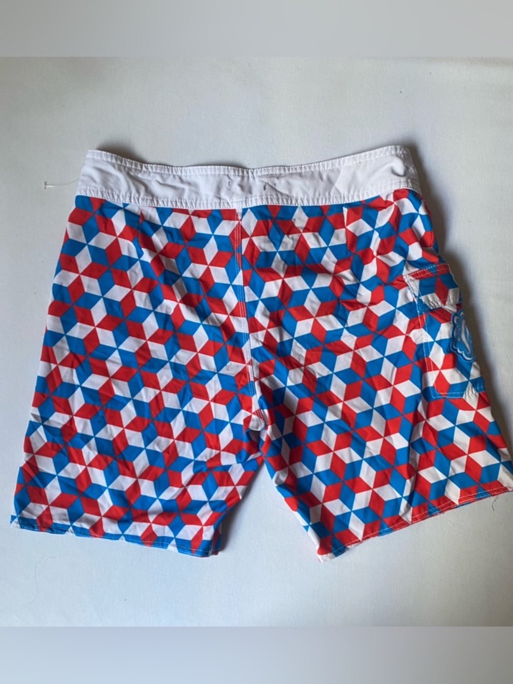 RVCA BARRY MCGEE geometric rare BOARDSHORTS size 32 - Picture 4 of 6